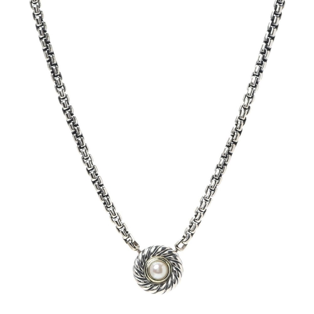 David Yurman Pearl Cookie Necklace